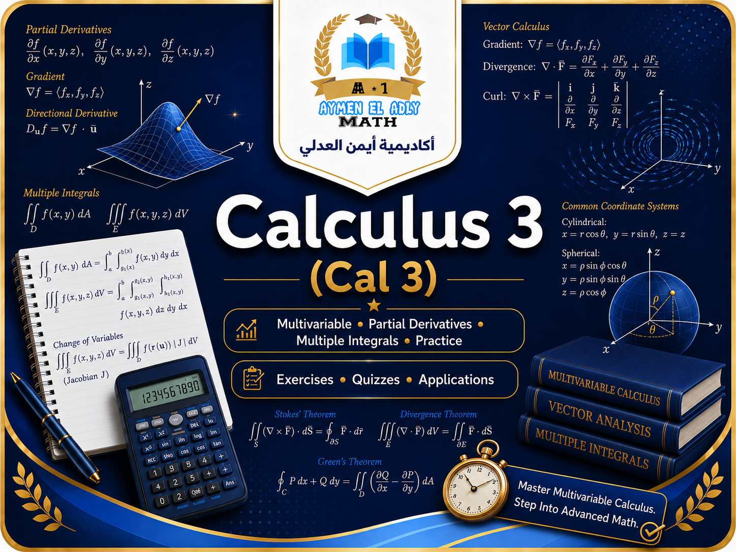 Calculus 3 (Cal 3)
